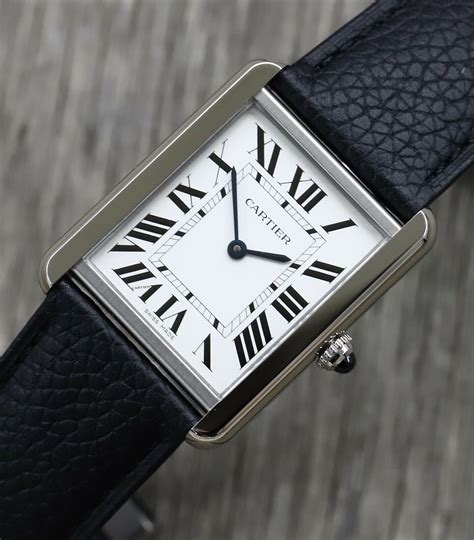 cartier tank solo large replica|cartier tank solo large model.